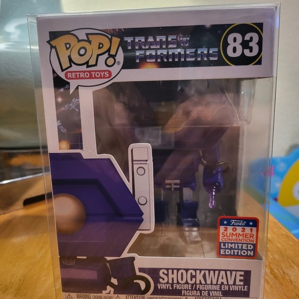 Transformers Shockwave 2021 Summer Convention Exclusive Funko Pop